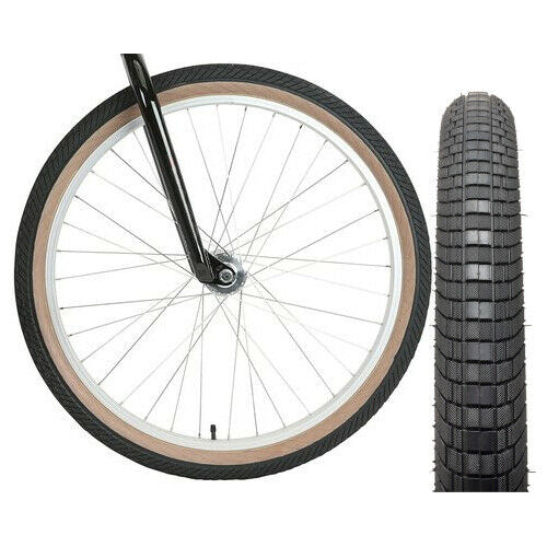 スーパーセール 半額 24x2.10 Kenda Kranium Tire - Black w/ Skinwall - BMXGuru.com パーツ