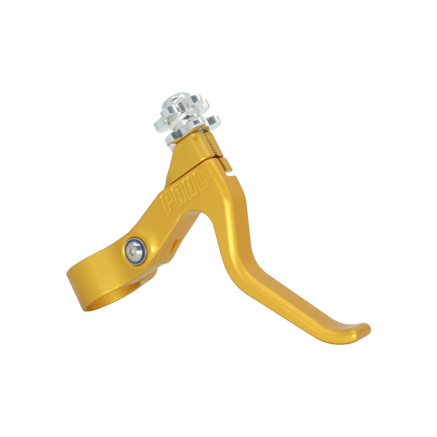Paul Love Compact BMX V-/Mech Disc Brake Right Lever - Gold - USA Made