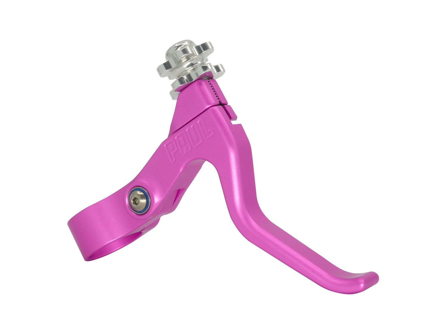 Paul Love Compact BMX V-/Mech Disc Brake Right Lever - Pink - USA Made