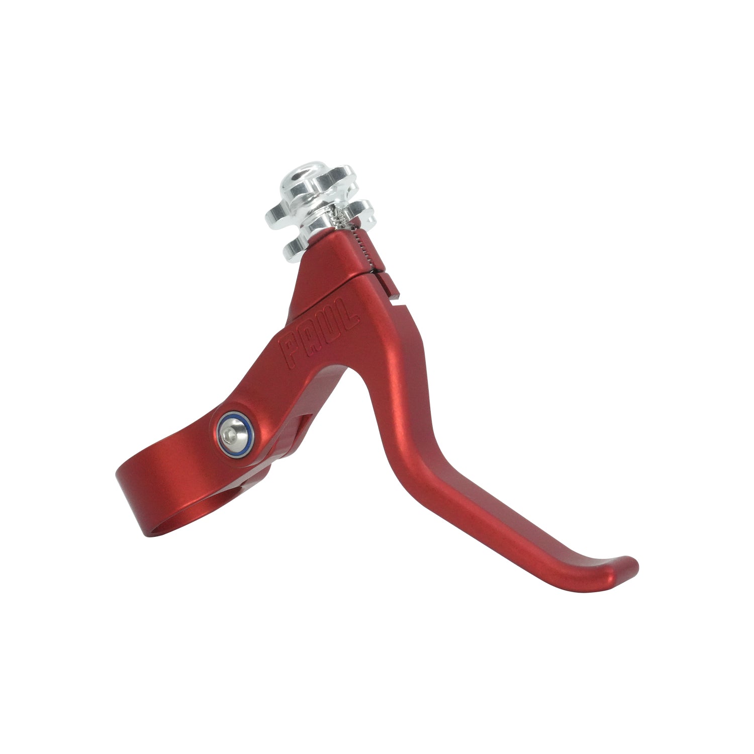 Paul Love Compact BMX V-/Mech Disc Brake Right Lever - Red - USA Made