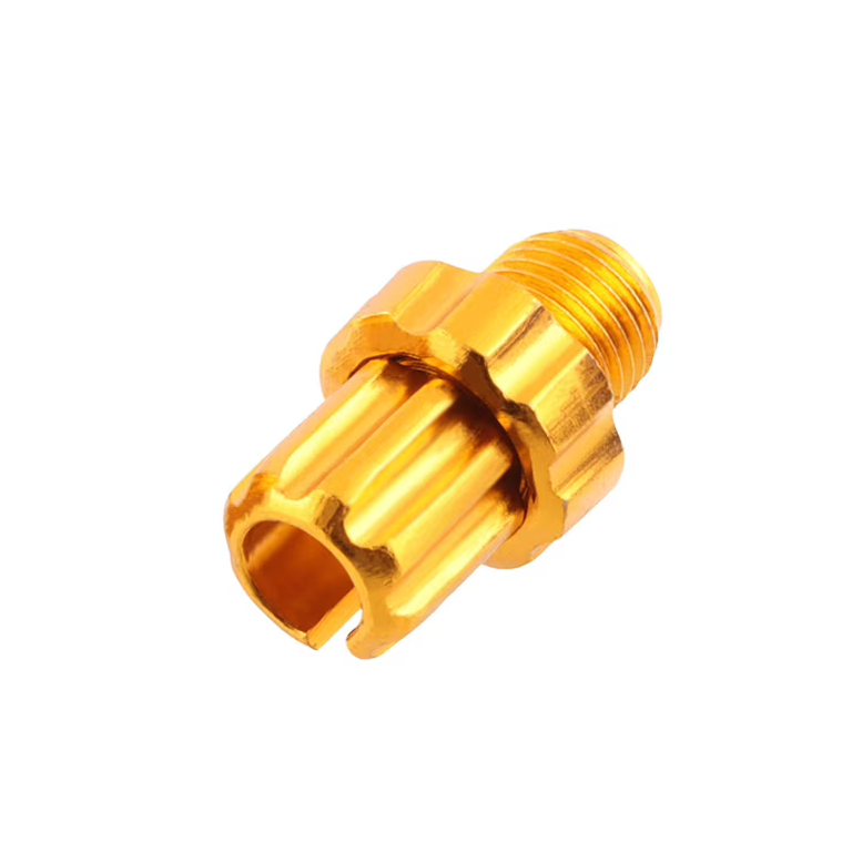 Alloy Brake Lever Barrel Adjuster - M10 - Gold
