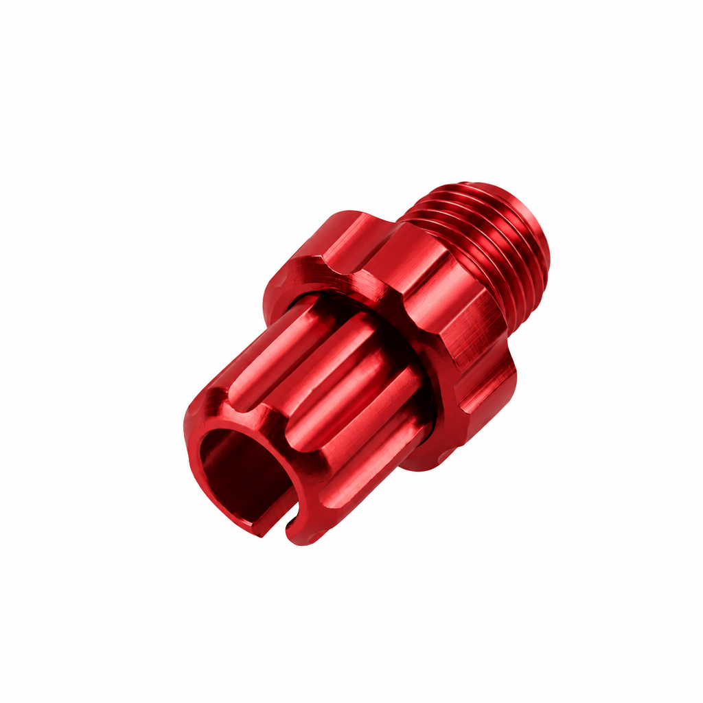 Alloy Brake Lever Barrel Adjuster - M10 - Red