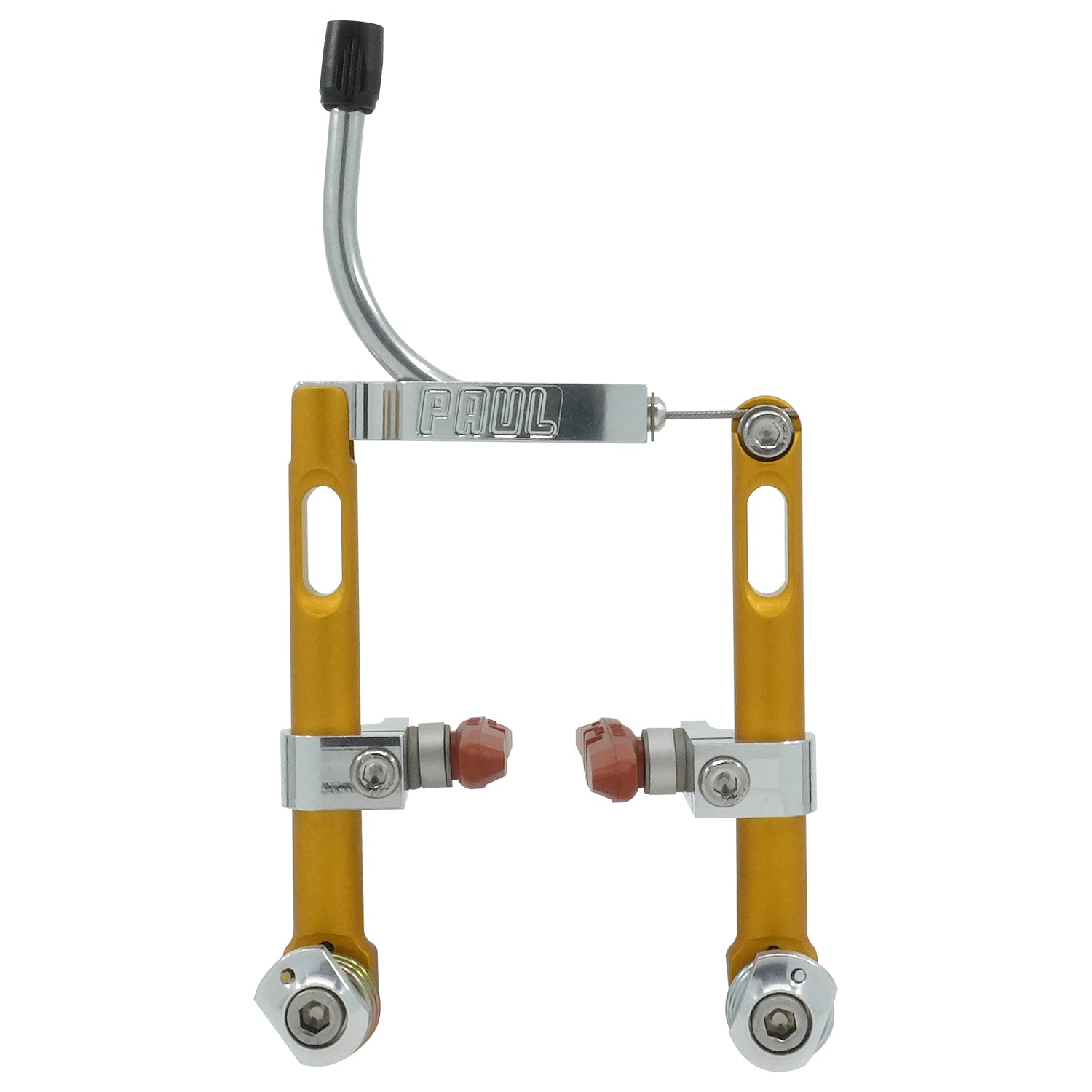 Paul Motolite BMX V-Brake w/ KoolStop Pads - Gold - USA Made