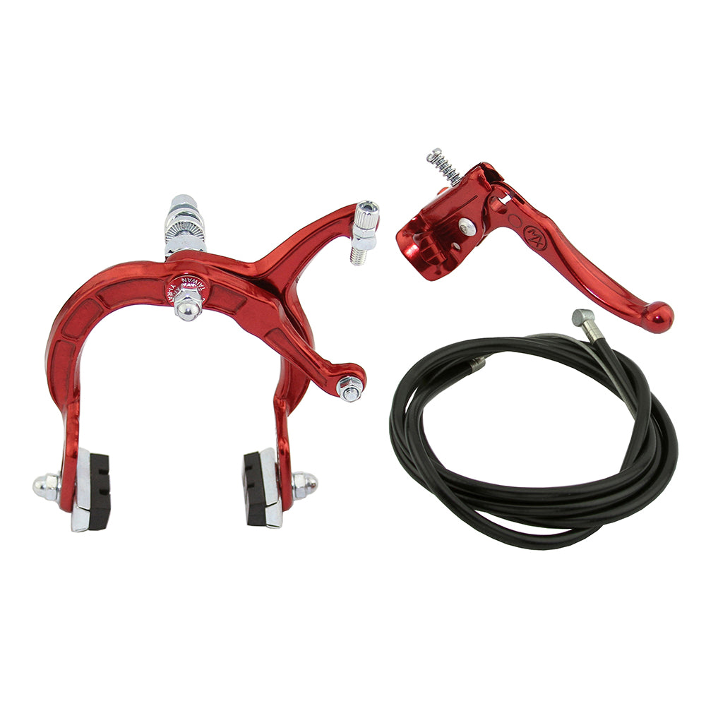 MX1000/Tech 3 Style BMX Brake System - Sidepull - Rear - Red