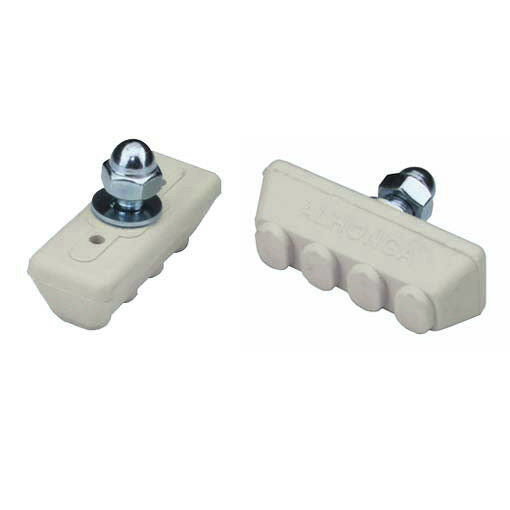 New Wave style BMX Brake Pads - Pair - White