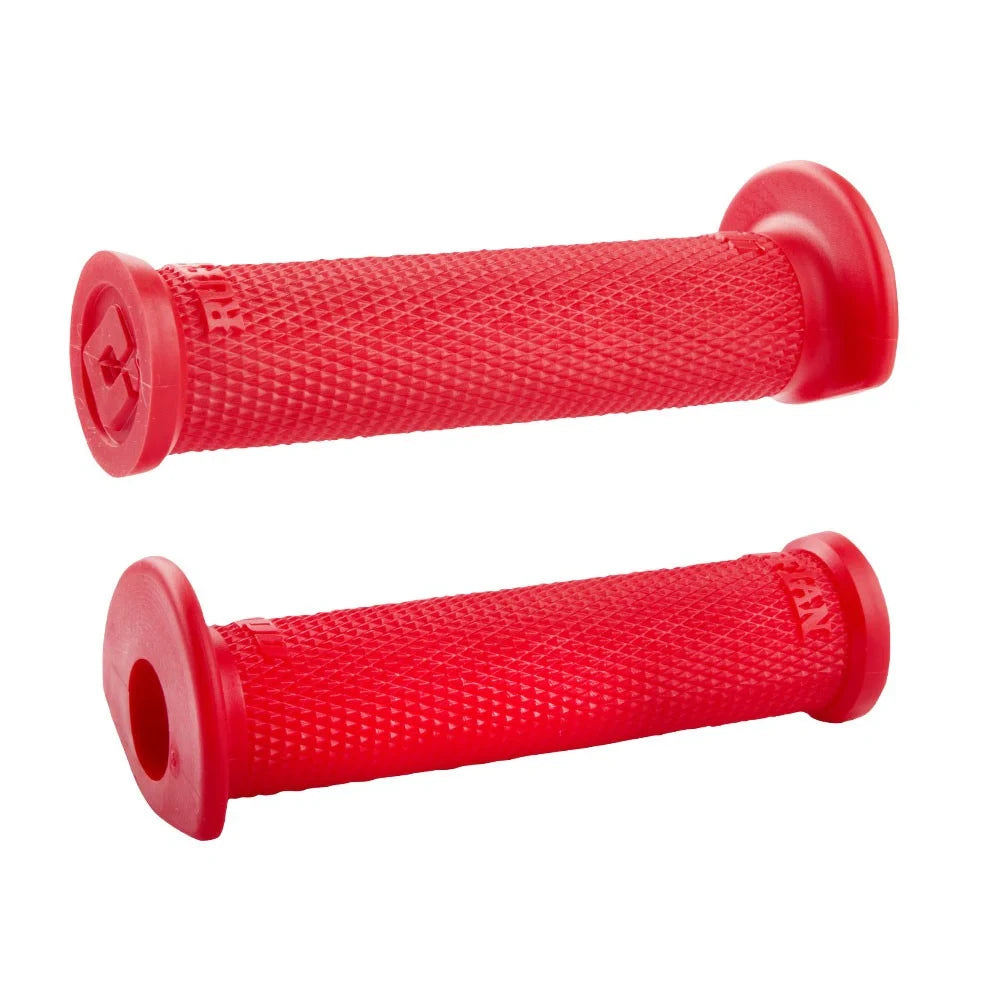 ODI Ruffian 3/4 Flanged BMX Grips - Red - USA Made