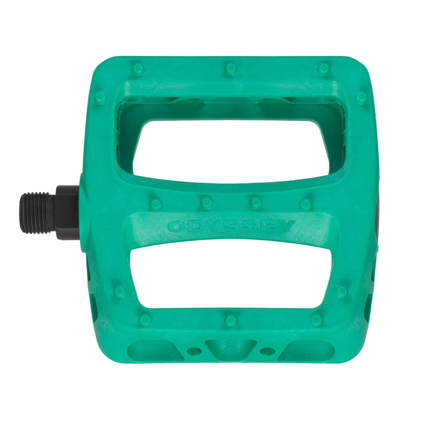 Odyssey Twisted PC BMX Platform Pedals - 9/16 - Billiard Green
