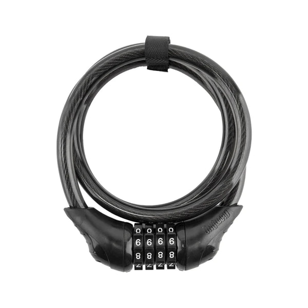 OnGuard Resettable Combination Lock w/ QR Mount - Black - BMXGuru.com ...