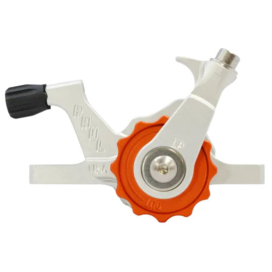Paul Klamper Mechanical Disc Brake Caliper - Post Mount - Silver/Orange