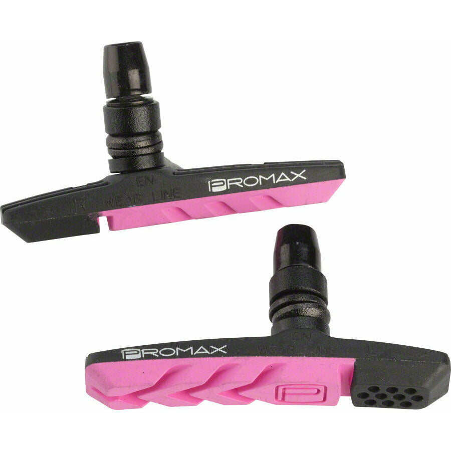 Promax B-3 BMX Threaded BMX Brake Pads - Pink