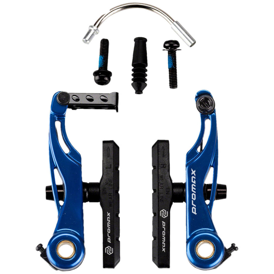 Promax P-1 Mini BMX V-Brake Caliper - Short Reach (85mm) - Blue
