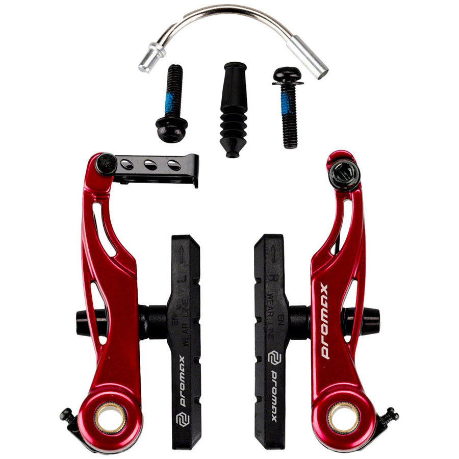 Promax P-1 Mini BMX V-Brake Caliper - Short Reach (85mm) - Red