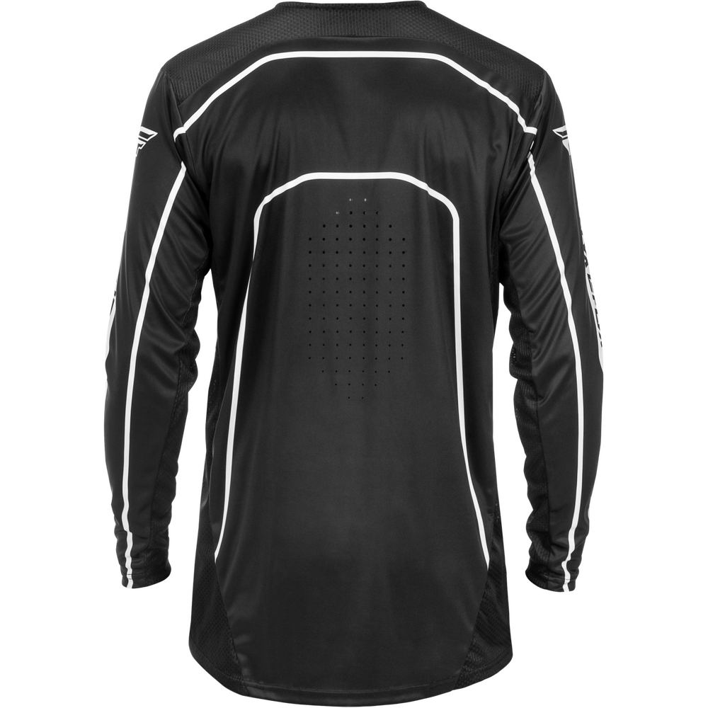 Fly Rayce BMX Jersey - Youth Large (YL) - Black/White