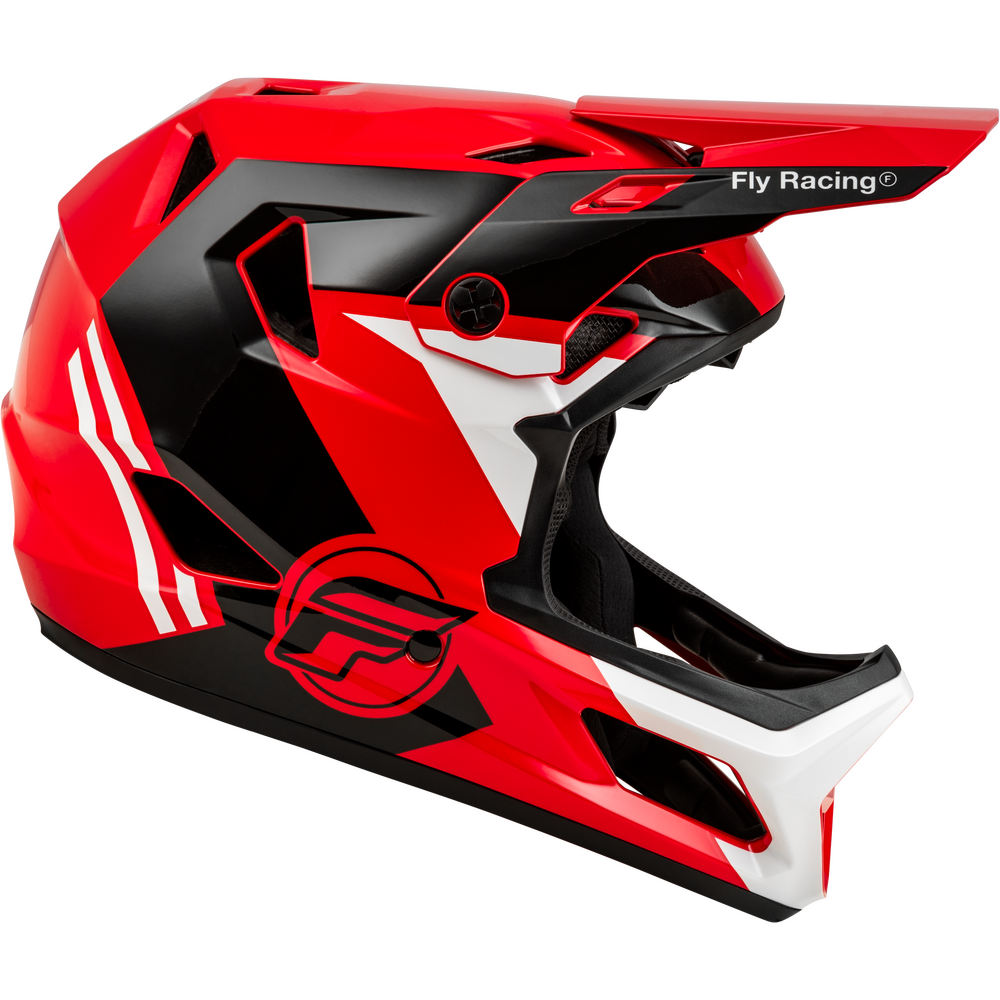 Fly Racing Rayce Helmet Red/Black/White XL