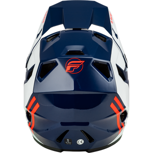 Fly Rayce Full Face BMX / DH Helmet - sz Adult S - Red/White/Blue