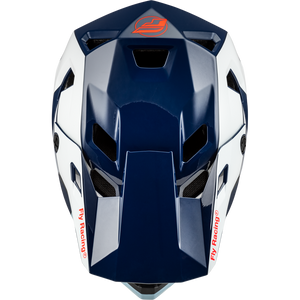 Fly Rayce Full Face BMX / DH Helmet - sz Adult S - Red/White/Blue