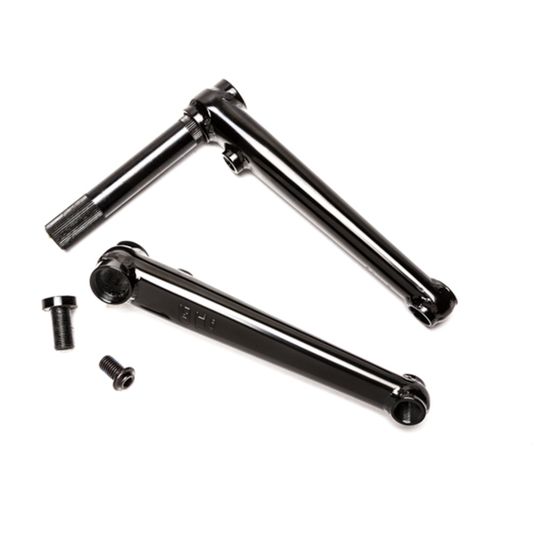 bmx クランク GT Power Series Chromoly 3-Piece BMX Crank - 175mm - Black