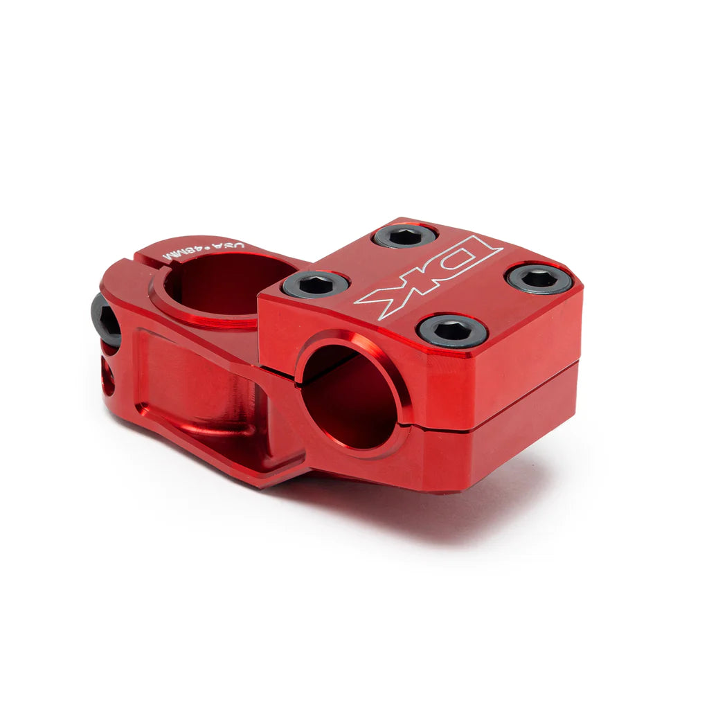 DK BMX Phase Stem - Threadless - 53mm - Top Load - Red - USA Made