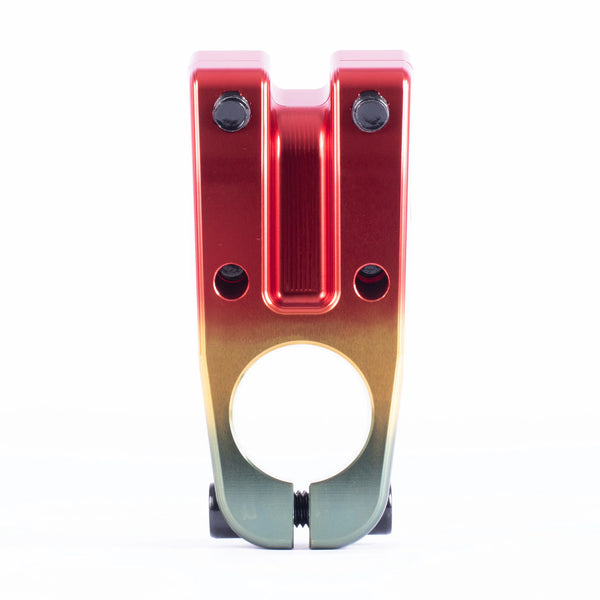 パーツ bmx Cult Redemption Stem 48mm Cult Redemption Top Load BMX Stem - 48mm - Rasta - BMXGuru.com