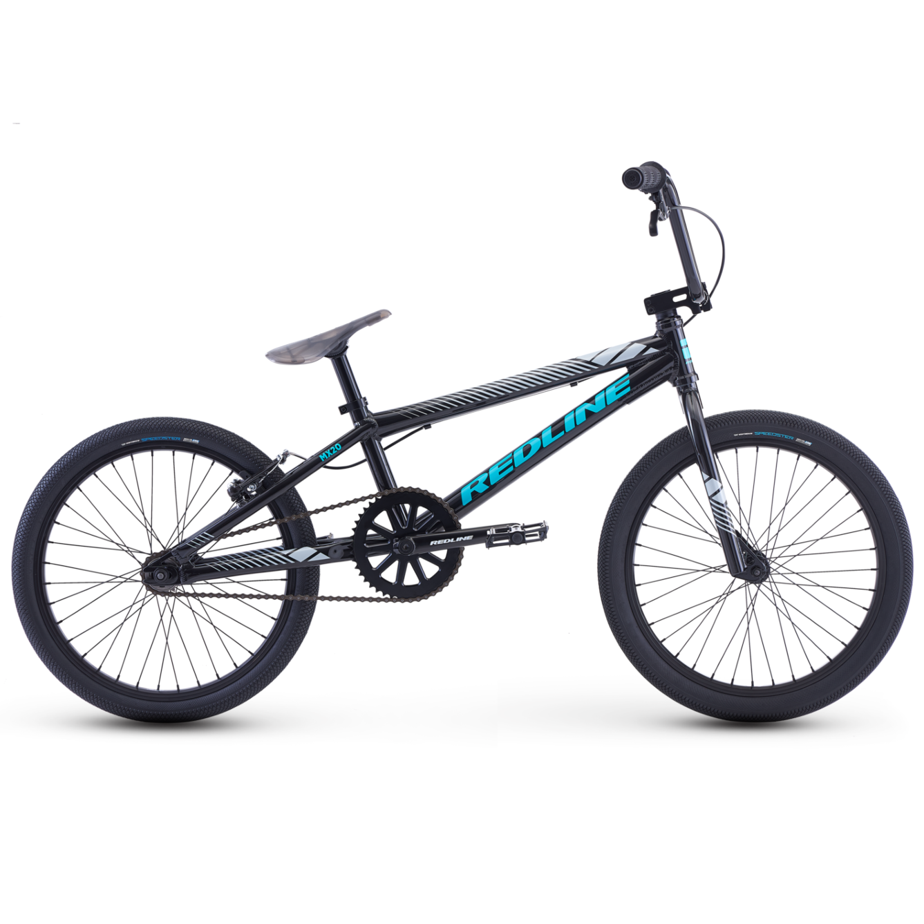 Redline MX20 Pro 20" Complete BMX Race Bike - 20.25"TT - Black