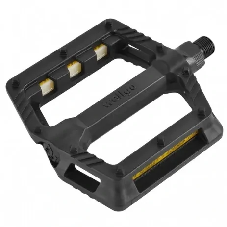 Wellgo B-239 Composite Pro Size Platform BMX Pedals - 1/2" - Black