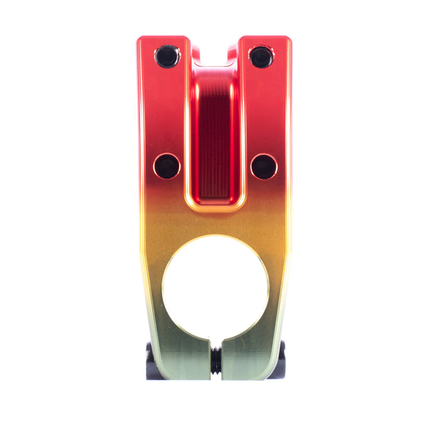 Cult Salvation Top Load BMX Stem - 51mm - Rasta - BMXGuru.com