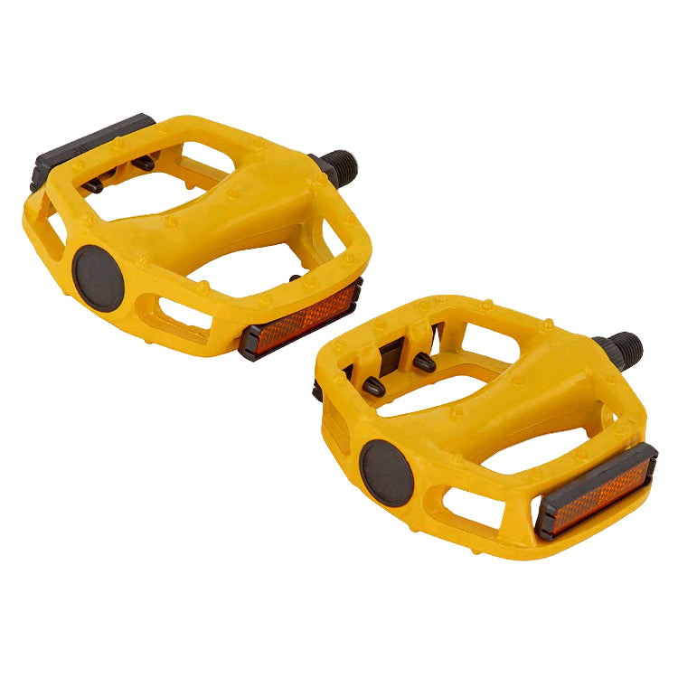 alloy pedals Alloy BMX Platform Pedals - 1/2" - Yellow
