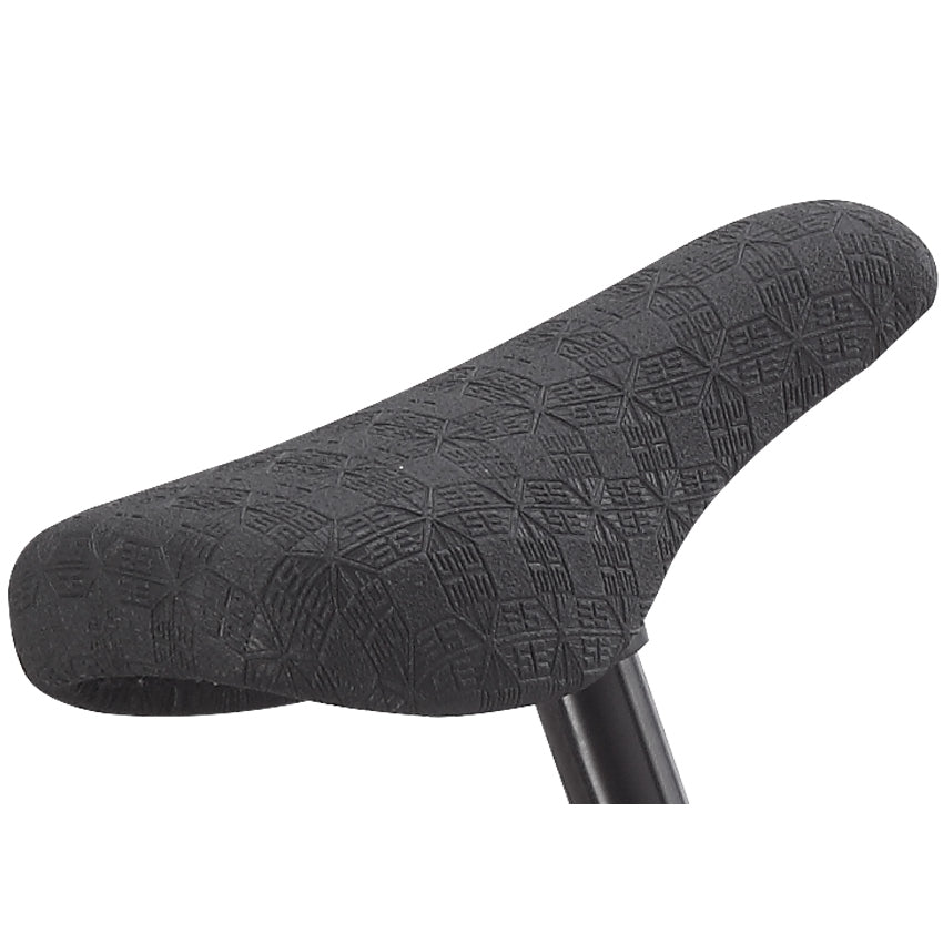SE Everyday BMX Seat and Post Combo - 25.4mm Uni type - Black