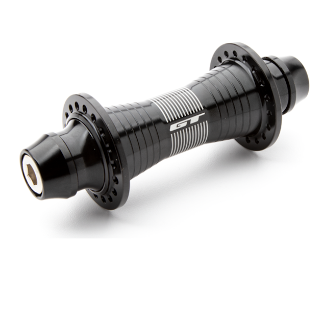 GT Speed Series Pro Race BMX Front Hub - 36h - Female axle - Black