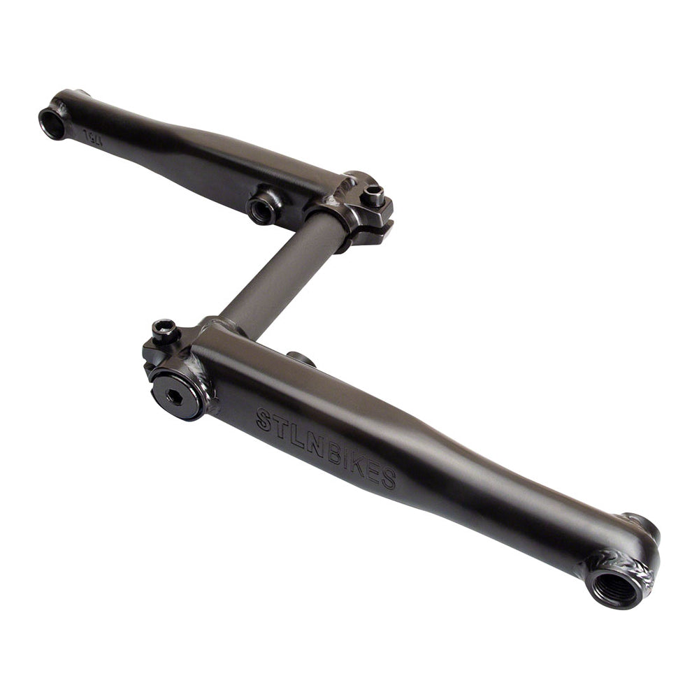 Stolen Mob V4 3-Piece BMX crank - 175mm - 19mm - Black