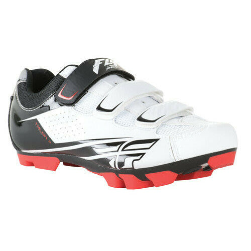 Fly Talon 2 SPD Clipless BMX Shoe - White - sz 39 / US 7