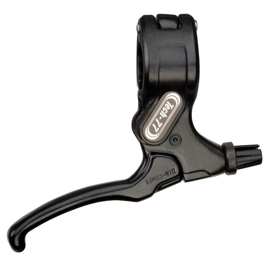 Dia Compe Tech-77 Hinged BMX Canti/U-/Sidepull Brake Lever - Right / Rear - Black/Black