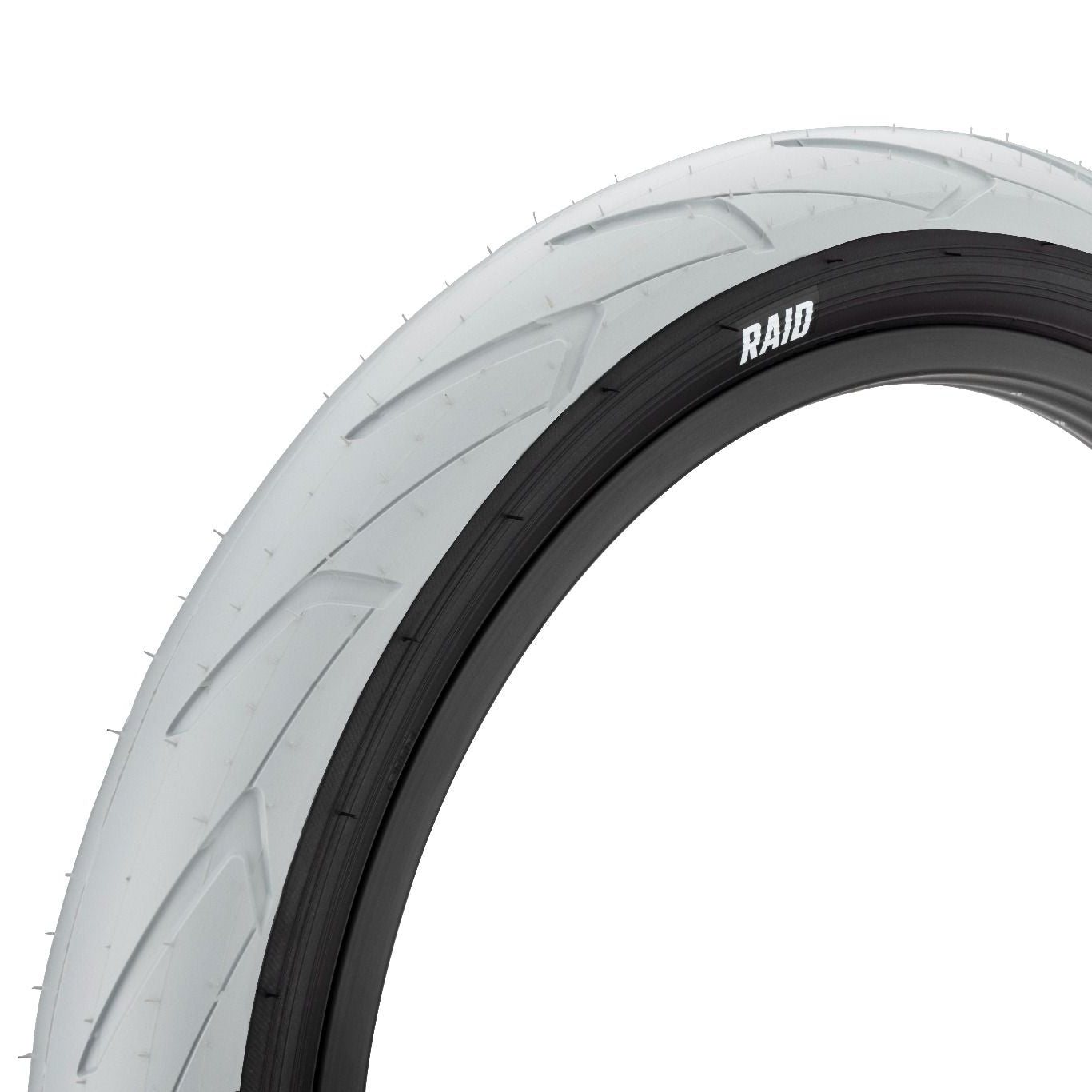 20x2.40 Mission Raid BMX Tire - Gray w/ Black Sidewall