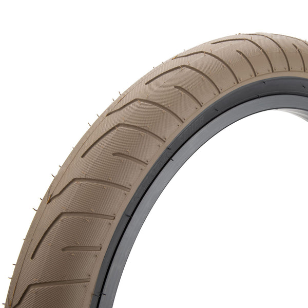 20x2.40 Kink Sever BMX tire - Coffee w/ Blackwall - BMXGuru.com
