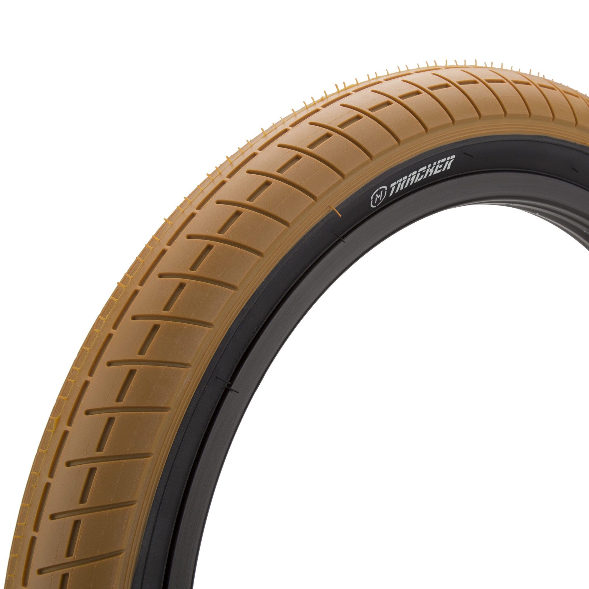 20x2.40 Mission Tracker BMX tire Gum w Black Sidewall BMXGuru C W Cycle