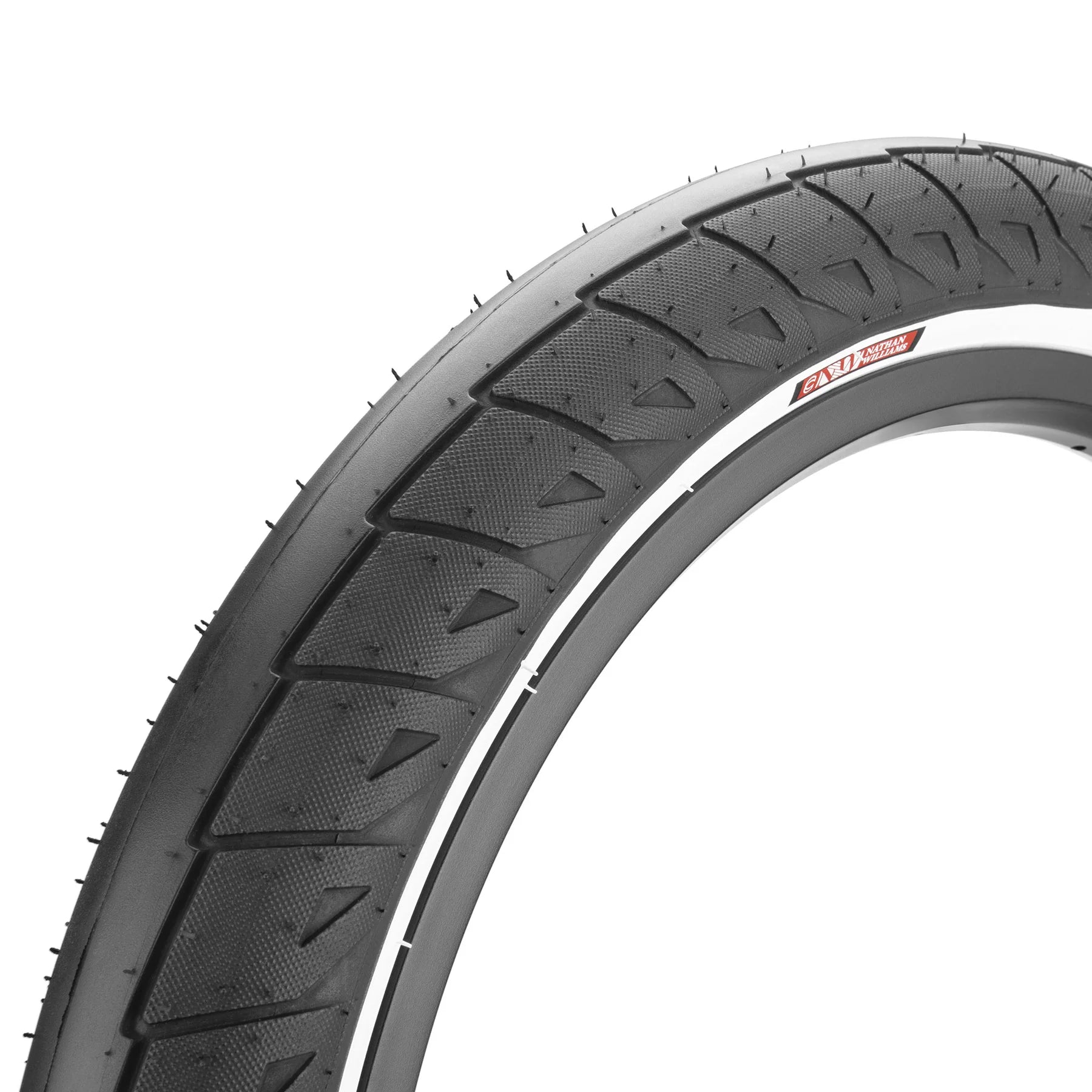 20x2.50 Cinema Williams BMX tire - Black w/ Whitewall
