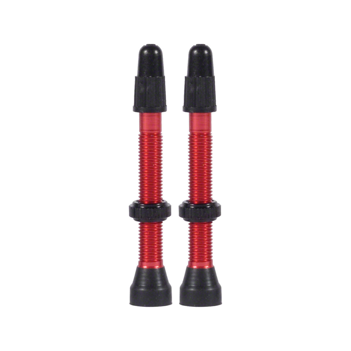 WTB Aluminum TCS Tubeless Presta Valve Stems - 34mm - Pair - Red
