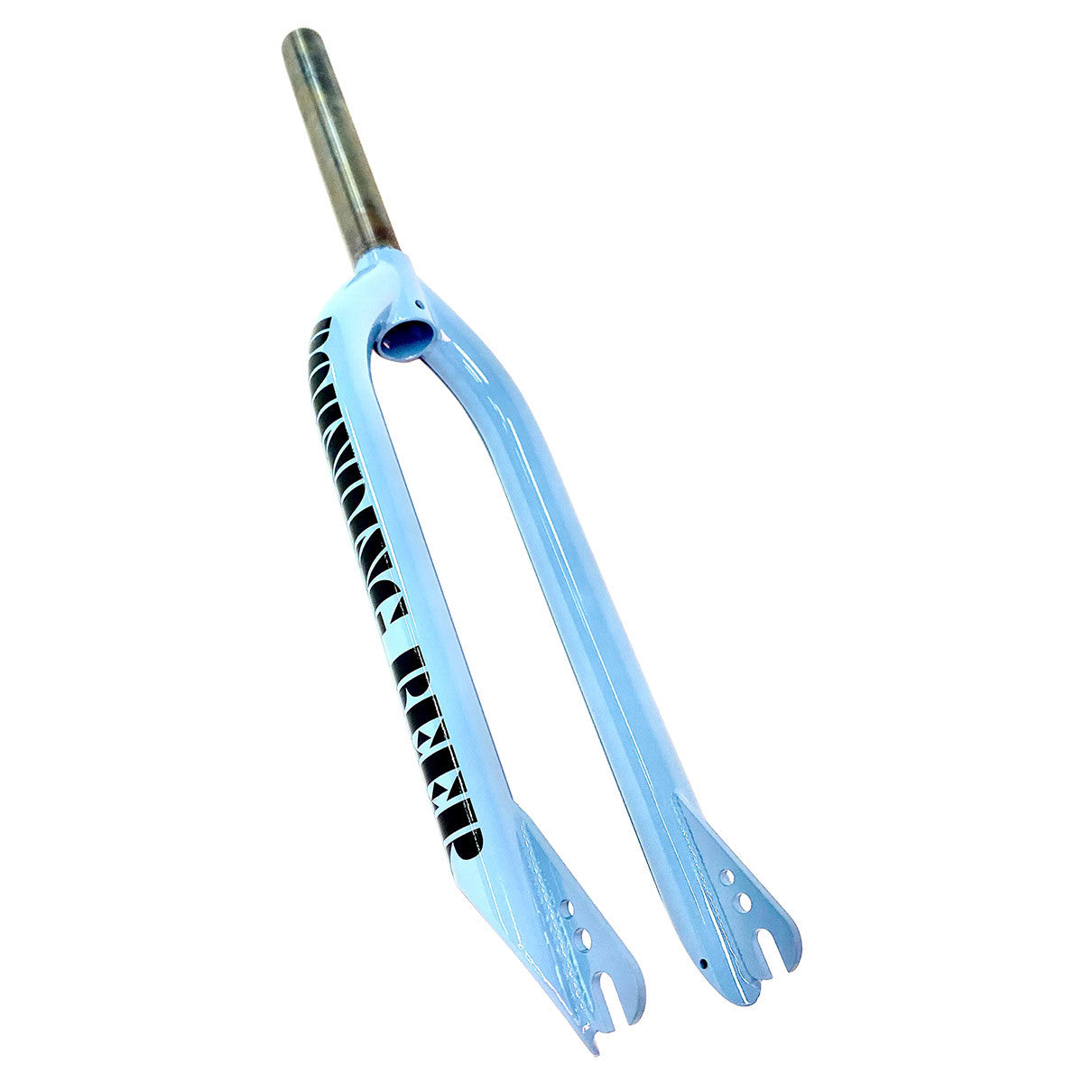 S&M "Pounding Beer" 26" Threadless BMX Fork - Baby Blue - Made in USA