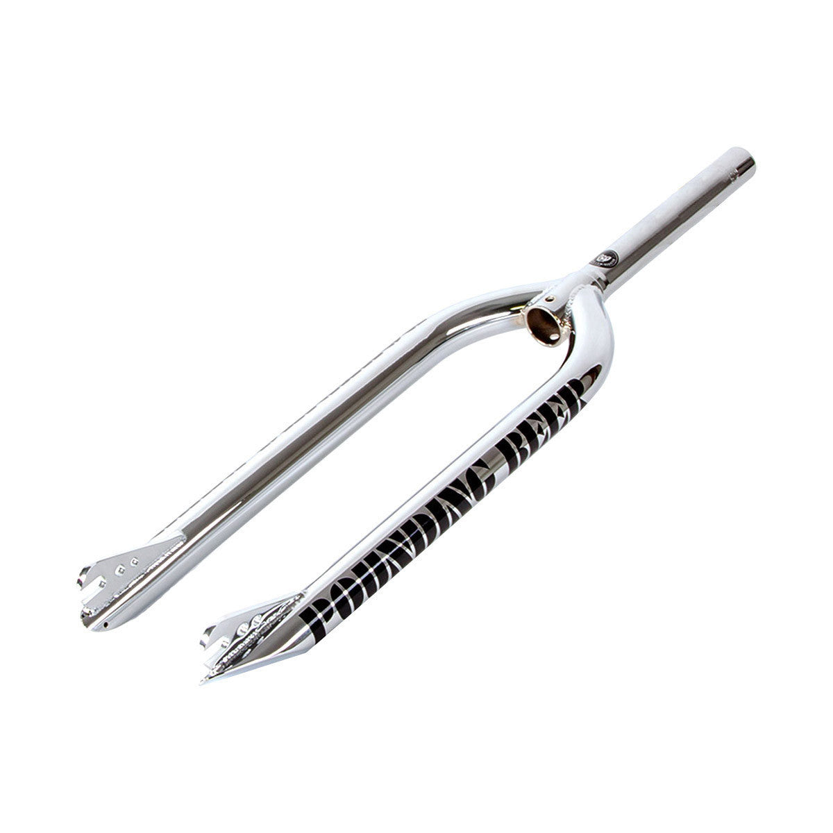 S&M "Pounding Beer" 26" Threadless BMX Fork - Chrome - Made in USA