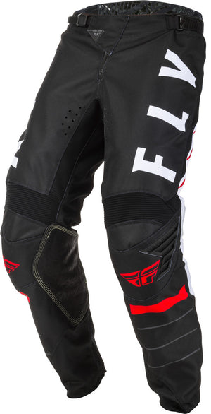 Fly Kinetic K120 MX / BMX Race Pants (2020) - Sz 22 waist - Black / White/ Red
