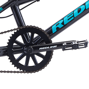 Redline MX20 Pro 20" Complete BMX Race Bike - 20.25"TT - Black