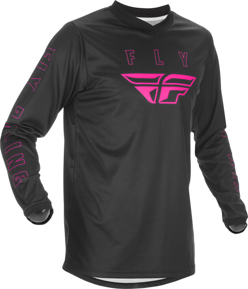 Fly F-16 BMX Jersey (2021) - Adult XX-Large (2XL) - Black & Pink