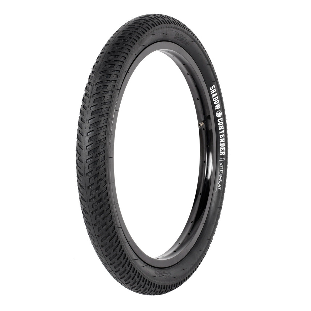 20x2.35 Shadow Conspiracy Contender Welterweight BMX Tire - 110 psi - Black