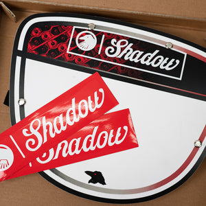 Shadow Conspiracy BMX Number Plate - Limited Edition