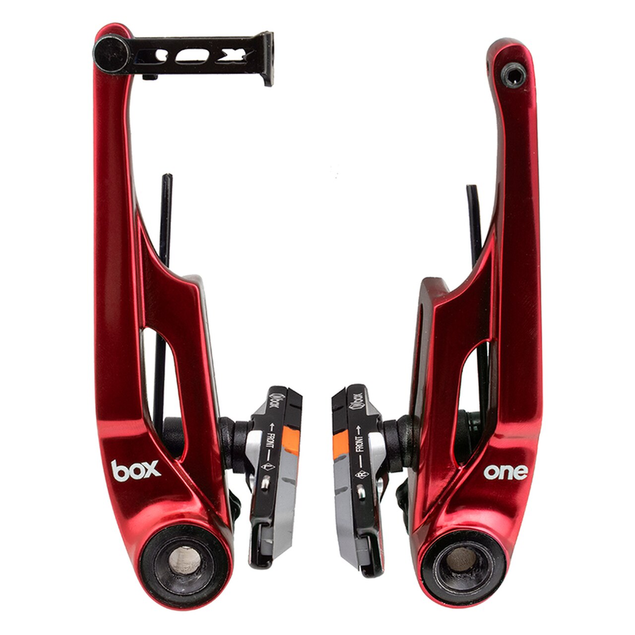 Box One Pro BMX V-Brake Caliper Long Reach (108mm) Red