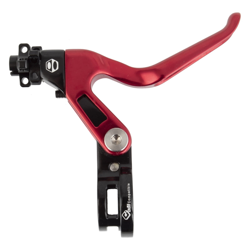 Box One Genius BMX  V-Brake Lever - Long Reach - Red