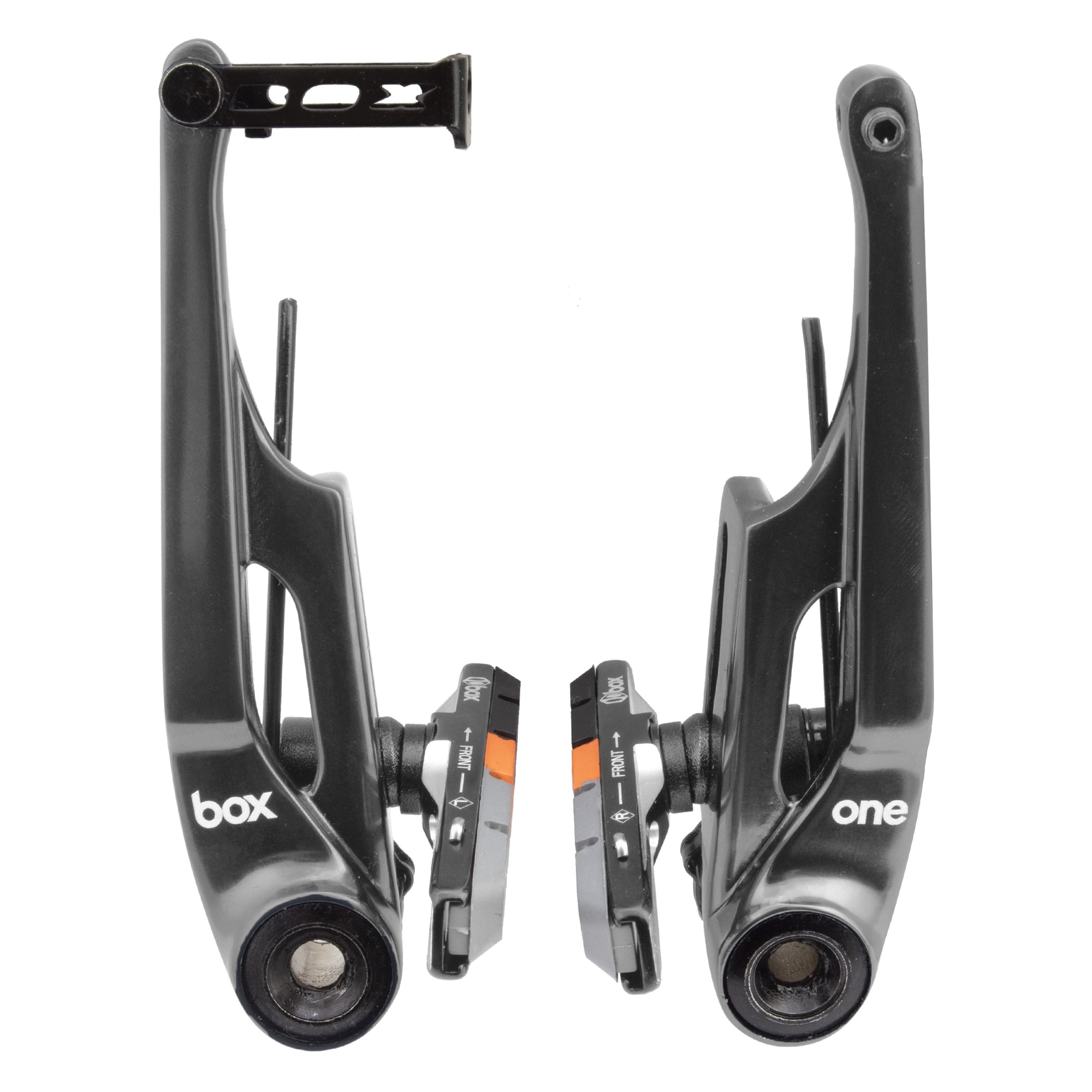 Box One Pro BMX V-Brake Caliper - Long Reach (108mm) - Gun Metal Gray