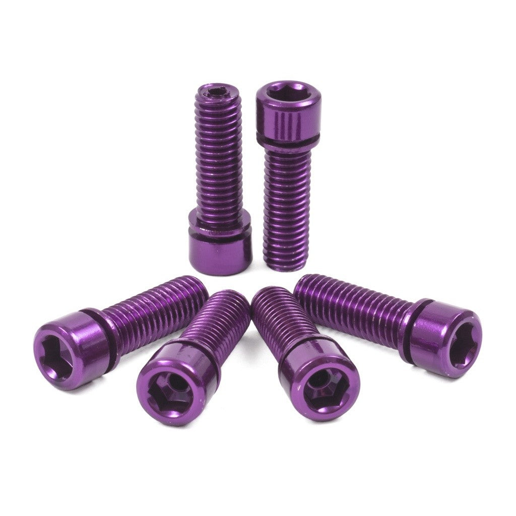 The Shadow Conspiracy Hollow BMX Stem Bolts - M8x1.25 - Set of 6