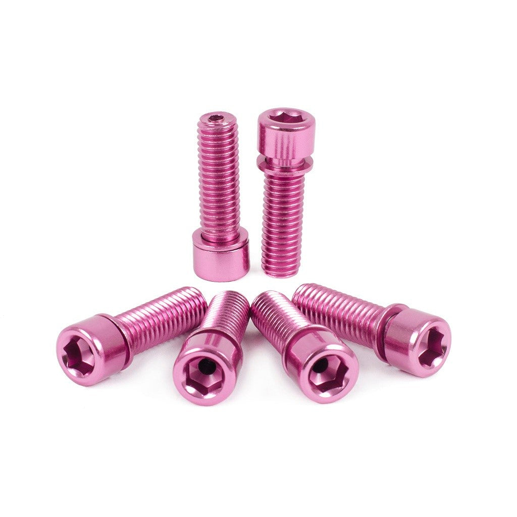 The Shadow Conspiracy Hollow BMX Stem Bolts - M8x1.25 - Set of 6