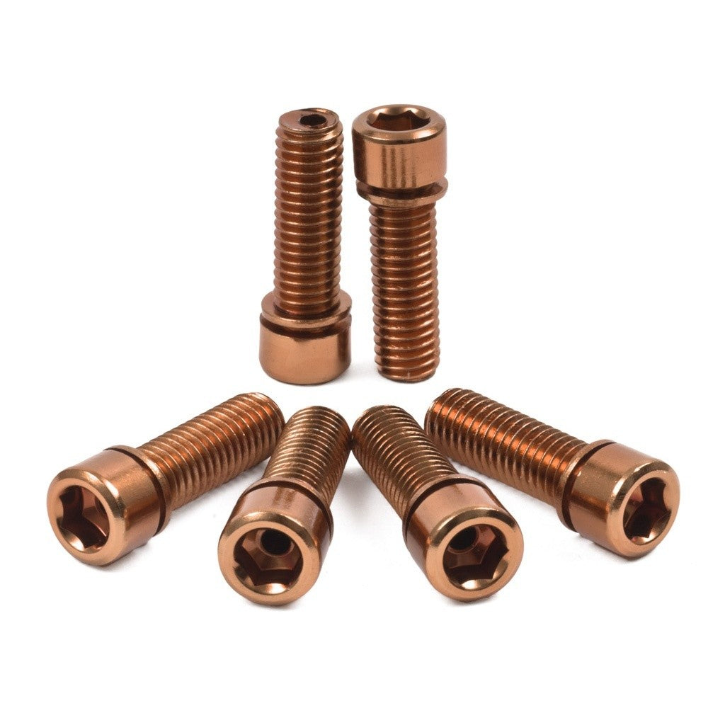 The Shadow Conspiracy Hollow BMX Stem Bolts - M8x1.25 - Set of 6
